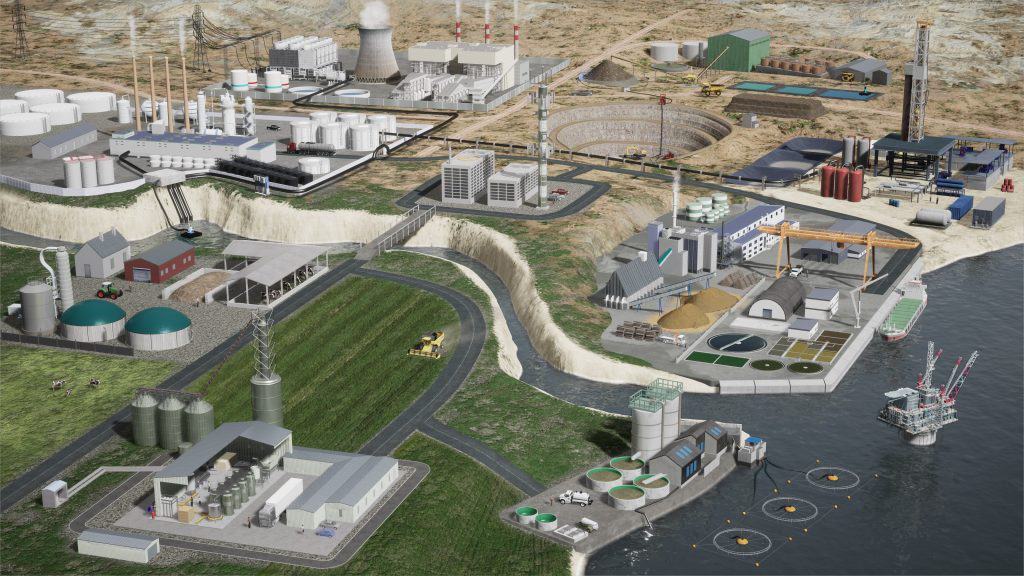 Advance Industrial Campus 3D - CGI and Industrial 3D Animation